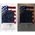 thumbnail image 2 of Carolines Treasures SS4028CNL USA American Flag with Chow Chow Ceramic Night Light 6x4x3" multicolor, 2 of 2