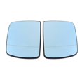 thumbnail image 1 of Car Anti Blind Left & Right Door Wing Rearview Mirror Glass Heated For BMW X5 E53 1998-2006, 1 of 4