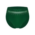thumbnail image 3 of Raenseen Shorts de Yoga Taille Haute pour Femmes, Shorts de Danse Rave, Shorts Booty Verts S, 3 of 7
