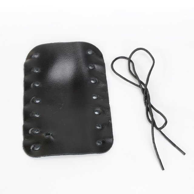 Protector de mano con número redondo instrumento musical con número redondo cubierta de mango de cuero antideslizante especial funda de cuero protección antidesgaste accesorios de número redondo de PU