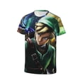 thumbnail image 5 of The Legend of Zelda 3D Printed T-Shirt Crewneck Graphic Short Sleeve Tees for Boys Girls, 5 of 7