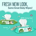 thumbnail image 3 of Seventh Generation Baby Wipes Refill Sensitive Protection Unscented baby wipes with Tape Seal 256 count, 3 of 11