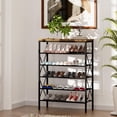 thumbnail image 4 of Zapatero MILEFA, 6 niveles, metal, gran capacidad, 24 pares, 4 of 9