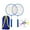 Blue, variant on Badminton Rackets for Children Kids Badminton Set Playing Training Tool,Indoor Outdoor Sport Game for Child Beginner Players