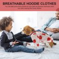 thumbnail image 4 of Dog Sunscreen Shirt Polyester Pet Sun Protection Clothing Summer Dog Coat Dog Clothes, 4 of 4