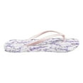 thumbnail image 5 of Psesaysky Lavender Printed Flip Flops for Women Ladies Non Slip Quick Drying Shower Shoes House Bedroom Slippers Lightweight Beach Walking Thong Sandals Pink Strap Size 6.5, 5 of 7