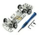 thumbnail image 1 of Tholdsy 1/28 RC Car Metal Upgrade marco modificado conjunto de montaje de vehículo accesorios reemplazo para WLtoys 284131 K969 K979 K989 K999 Kits de construcción modelo Plata, 1 of 6