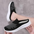 thumbnail image 6 of Ladies Lightweight Knitted Mesh Fabric Non-Slip Rubber Soles Garden Shoes Breathable Beach Shoes Clogs Mules Shoes, 6 of 14