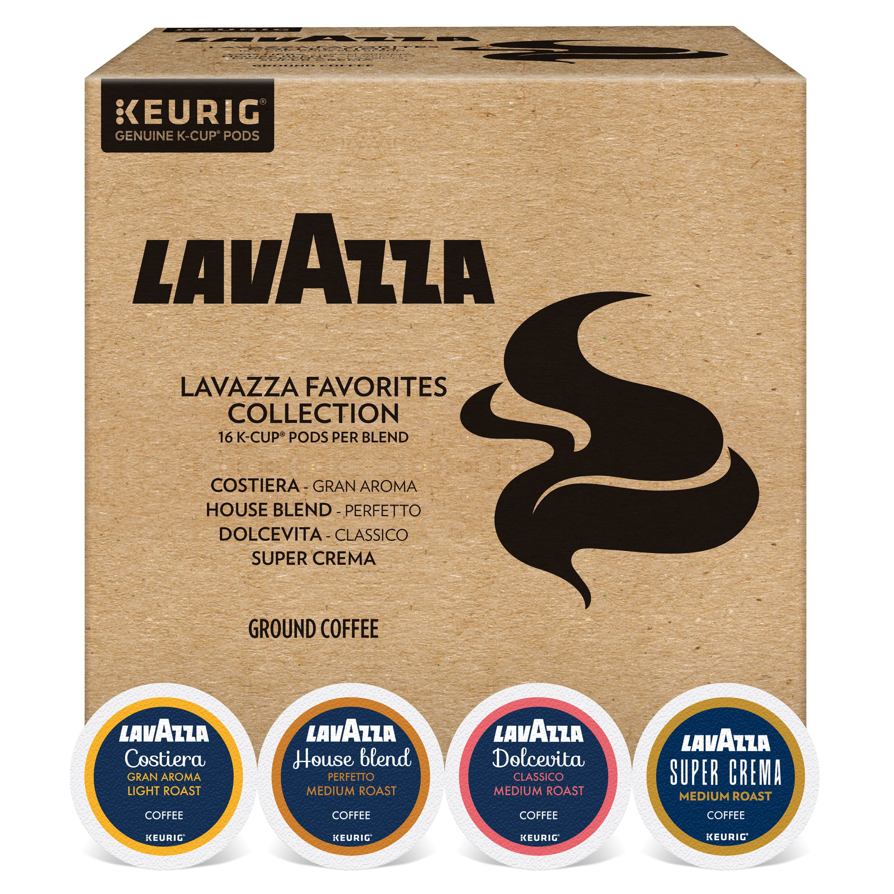 Lavazza Gran Selezione Coffee K-Cup® Pod for Keurig® Brewer, Dark