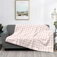 thumbnail image 2 of Yiaed Checkboard Print Blanket Throw Blanket Soft Cozy Flannel Blanket for Home Bed Sofa Couch Chair-50"x40", 2 of 6