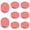 Pink2, variant on 8PCS Wide Mouth Mason Jar Lids with Silicone Ring, Thickened Leak-proof Lids Fit, Lids Mason Jar Lids for Kitchen Storage Canning Food Storage