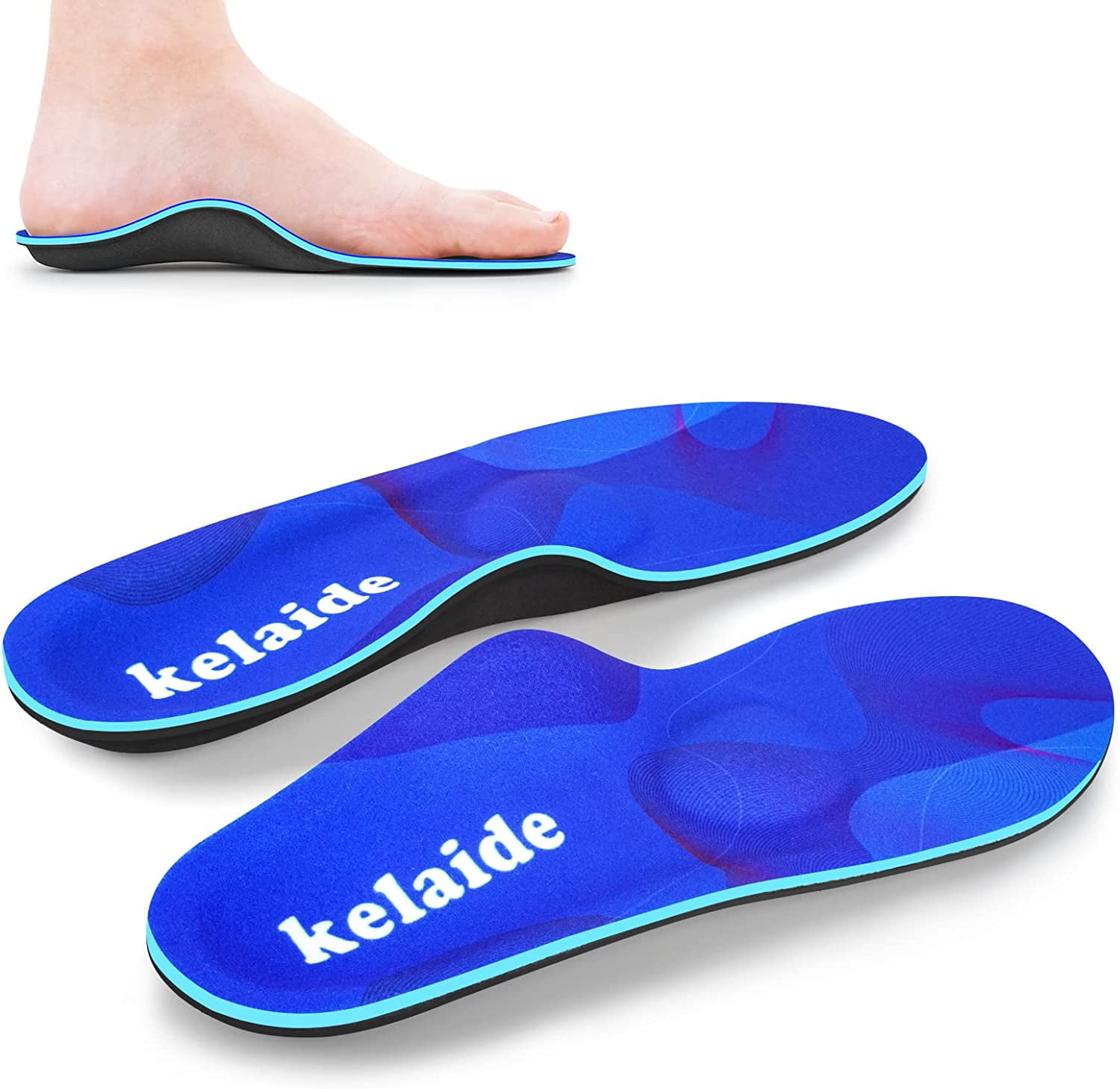 Buy Kelaide Arch Support Insoles for Men Women,Orthotic Inserts for ...