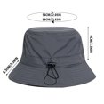 thumbnail image 3 of iHPH7 Fishing Hats for Women Fishing Hat for Men Hiking Hat Quick Dry Hat Hiking Accessories, Blue One Size, 3 of 3