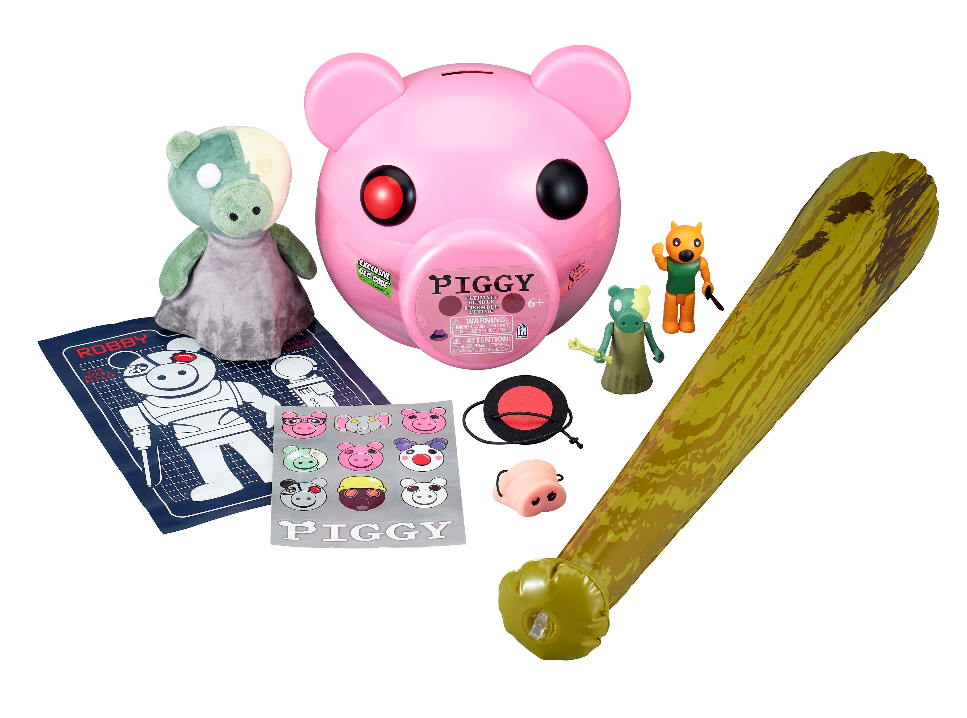 Piggy Piggy Head Bundle Contains 8 Items Series 1 Includes Dlc Items Walmart Com Walmart Com - piggy roblox game pictures