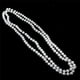 thumbnail image 4 of 2X Collar Con Cuentas Artificiales Blancas Perlas Imitativas Collar de Cadena para Mujeres, 4 of 7