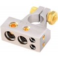 thumbnail image 3 of 6 American Terminal ABTC300PN 0/2/4/6/8 AWG Single Positive & Negative Power Battery Terminal Connectors Chrome, 3 of 9