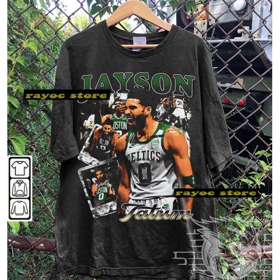 Vintage 90s Graphic Style Jayson Tatum T-Shirt, Jayson Tatum Shirt, Jayson Tatum Unisex Retro Oversized Basketball Bootleg Tee