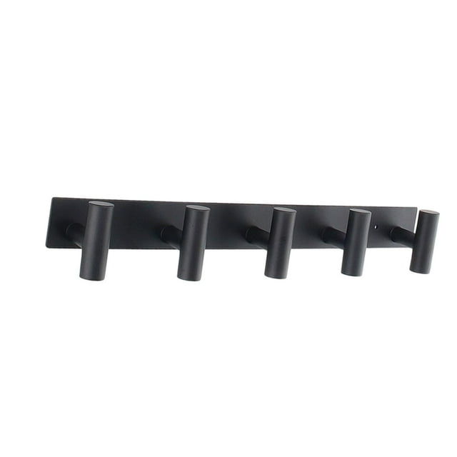 Perchero de pared con gancho para bolso, organizador multifuncional para sombreros, bolsos, perchero para pasillo, oficina, puerta, decoración del 5 ganchos