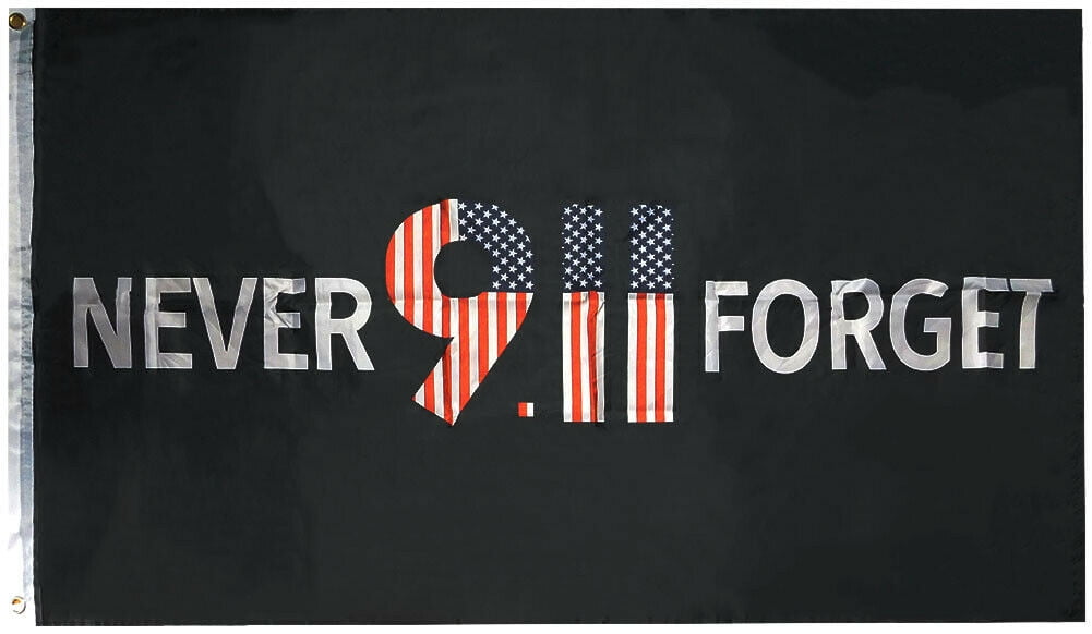 EE 3x5 USA Sept September 11th 2001 Remembrance Memorial 150D Poly Flag 3'x5'
