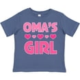 thumbnail image 3 of Inktastic Oma's Girl Heart Girls Toddler T-Shirt, 3 of 5