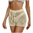 thumbnail image 4 of Tawop Shorts Women Ladies Shorts Swim Shorts Drawstring Beach Mesh XL, 4 of 5