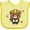 Banana and Yellow, variant on Inktastic Future Construction Worker Boys Bear Boys Baby Bib
