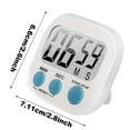 thumbnail image 2 of GJX Home Clock,1Pack Small Digital Kitchen Timer Back and On/Off Minute Second Count Up Countdown,Timer 1Pc, 2 of 7