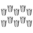 thumbnail image 2 of 10pcs Stackable Stainless Steel Cup Metal Cup Compact Drinking Cup Cup Communions Mug Steel Communions Cup For Religious, 2 of 9