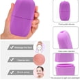 thumbnail image 4 of Rodillo de hielo para cara y ojos, molde de hielo de silicona para cara, herramienta de cuidado de la piel con rodillo de hielo facial para aliviar la hinchazón de los ojos, eliminar líneas finas y, 4 of 6