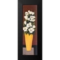 thumbnail image 2 of Paus, Hans 10x24 Black Modern Framed Museum Art Print Titled - Yellow Vase, 2 of 5