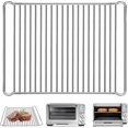 thumbnail image 1 of Smart Oven Rack for Breville Air Fryer Countertop Oven BOV900BSS, 16.5''*12.2'' Stainless Steel Air Fryer Accessories Replacement Parts Roasting Steamer Grill Racks Baking Tray, Dishwasher safe, 1 of 7