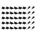 thumbnail image 1 of Cubierta de puerto de teléfono de 40 piezas 4 tipos de tapones de silicona, capuchón USB tipo C/Micro USB/Jack de auriculares de 3.5 mm, negro, 1 of 7