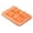 A002- Orange, variant on Cute Lion Dance Ice Mold - Silicone Ice Tray with Adorable Lion Design, Beige Color - for Cocktails, Whiskey, Coffee, Parties, Daily Use