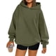 thumbnail image 2 of Sudaderas con Capucha de Gran Tamaño para Mujer, Sudaderas Cómodas, Conjuntos de Moda de Otoño, Blusas Casuales, Ropa de . Verde XL, 2 of 6