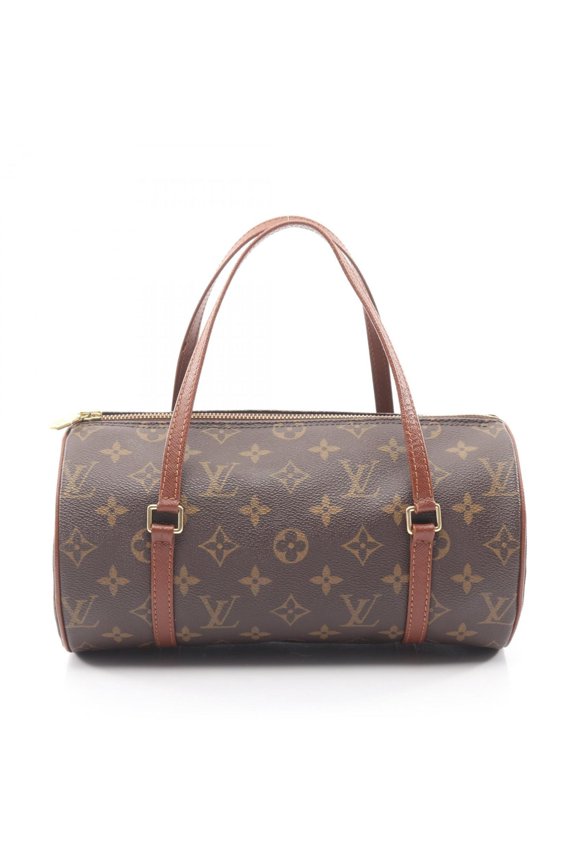 Pre-Owned Louis Vuitton Papillon 26 Old Model Handbag, Coated Canvas and Leather, Monogram,...