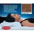 thumbnail image 2 of U.S. Jaclean Wonder Buckwheat Foam & Polyester Pillow for Neck Pain 20' x 14' - Washable Pillowcase Included, 2 of 2