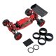 thumbnail image 2 of Marco de chasis de coche RC de fibra de carbono, pieza de repuesto de actualización de aluminio profesional para Rojo, 2 of 9