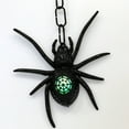 thumbnail image 6 of Lighted Halloween Spider Ornaments, Scary Realistic Fake Glowing Spider Hanging Halloween Tree Ornaments Haunted House Prank Prop for Halloween Decorations Indoor Party, 6 of 7