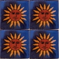 thumbnail image 2 of 4.2x4.2 Red Sun Talavera Mexican Tile, Set of 9 pcs, 2 of 2
