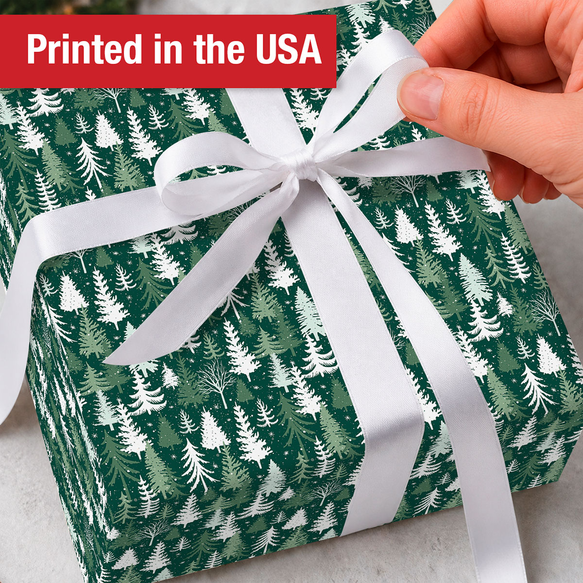 Current Holiday Forest Christmas Wrapping Paper, 23" x 28' photo 5