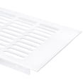 thumbnail image 4 of Air Vents Cover, 2Pcs 600 x 150mm Aluminum Alloy Mesh Air Return Vent Cover, Louvered Ventilation Grille (White), 4 of 5