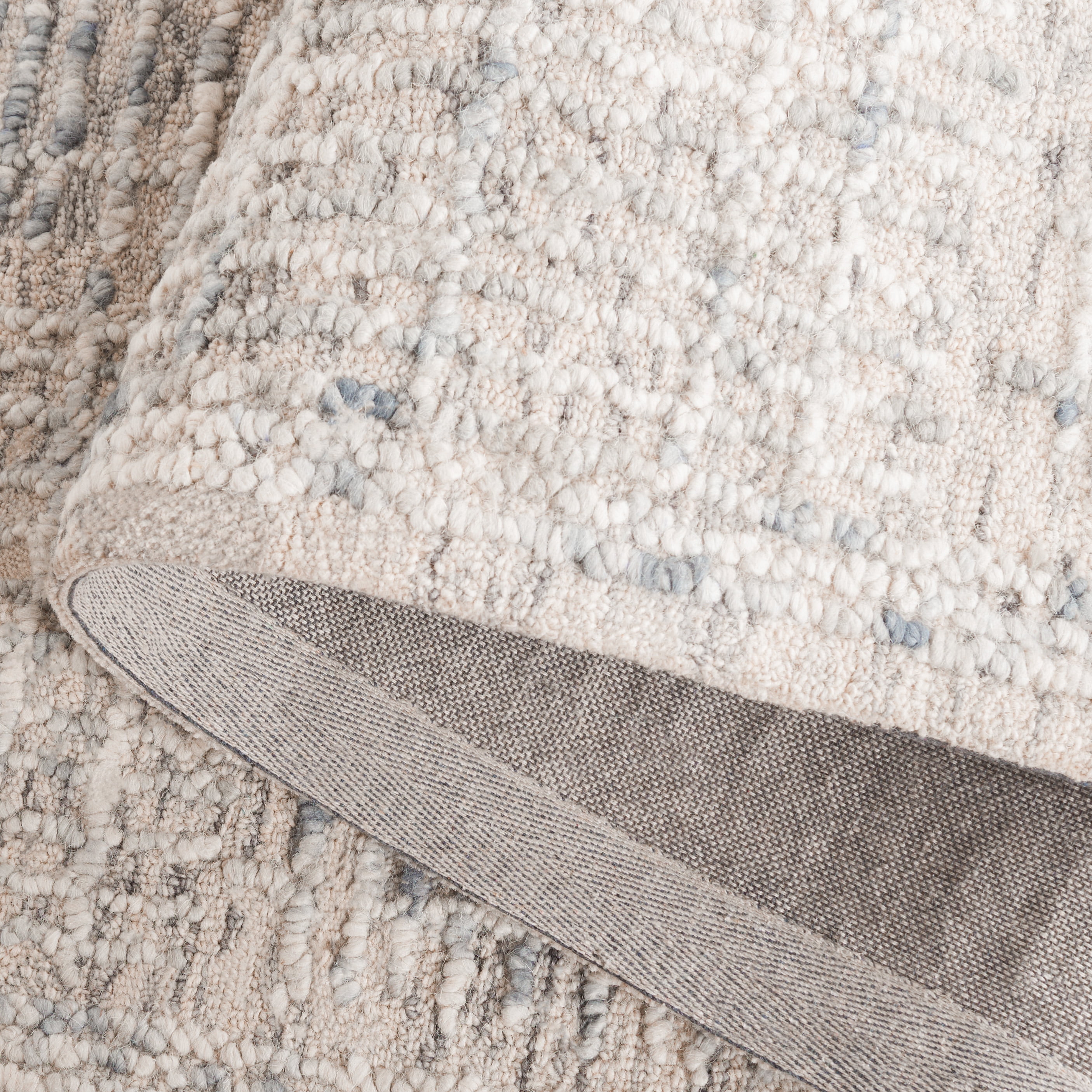 SAFAVIEH Abstract Milan Striped Area Rug, Light Blue/Ivory, 3' x 5'