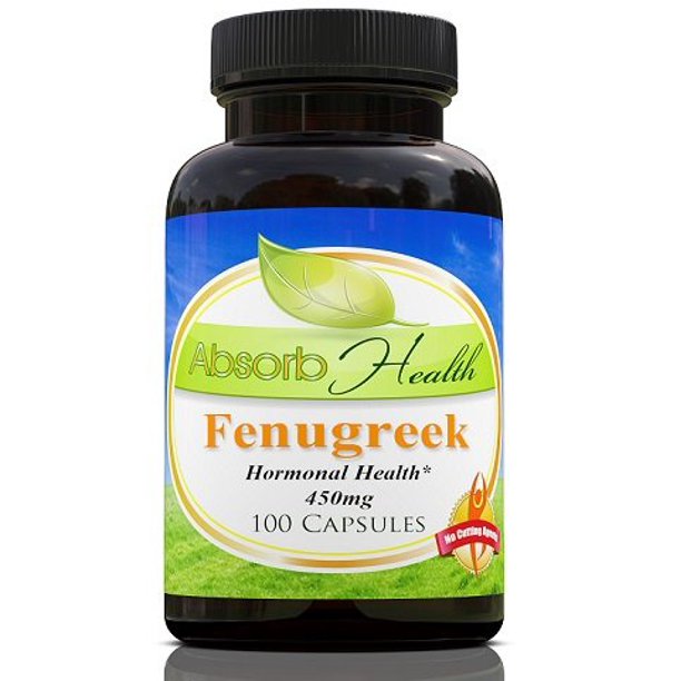 Fenugreek 100 Capsules 450mg per Capsules by Absorb Health