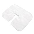 thumbnail image 4 of 100 fundas desechables para reposacabezas en forma de U, huecas, transpirables, no tejidas, para masajes, para spas y baños., 4 of 14