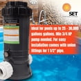 thumbnail image 6 of New Automatic Chlorinator for Swimming Pools In-Line 9 Lbs with Union Fittings, 6 of 7