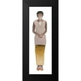thumbnail image 2 of Medley, Elizabeth 9x18 Black Modern Framed Museum Art Print Titled - Woman Of The World III, 2 of 5
