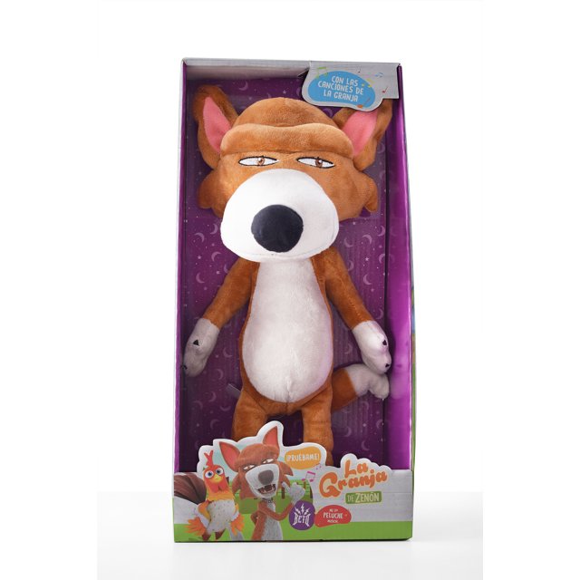 Peluche Musical Lobo Beto 30 Cm La Granja De Zenon El Reino Infantil