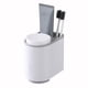 thumbnail image 1 of Soporte Para Pasta De Dientes, Estante De Almacenamiento Para Cepillos De Dientes Montado En La Pared, Soporte Magnético Para Tazas De Cepillos De Dientes, Suministro De Almacenamiento Para El Baño Speravity HA020992-00, 1 of 7