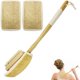 thumbnail image 1 of wonima11 Loofah on a Stick, Back Scrubber for Shower，Long Handle Dual-Sided Body Brush, Exfoliator for Bath or Dry Brush，Deep Cleansing of Skin., 1 of 1