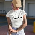 thumbnail image 2 of Mom Word with 2 Hearts, Mother's Day Merch Gift, Baby Blue T-Shirt, 2XL, 2 of 5